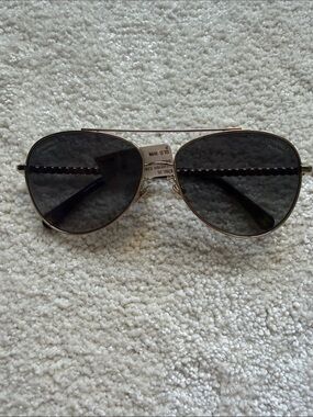 CHANEL Pilot Sunglasses polarized gray lens